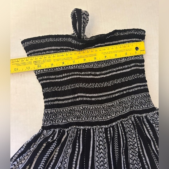 BE COOL Gray & black Strapless casual Romper shorts Sz-S. K11 - Picture 7 of 8